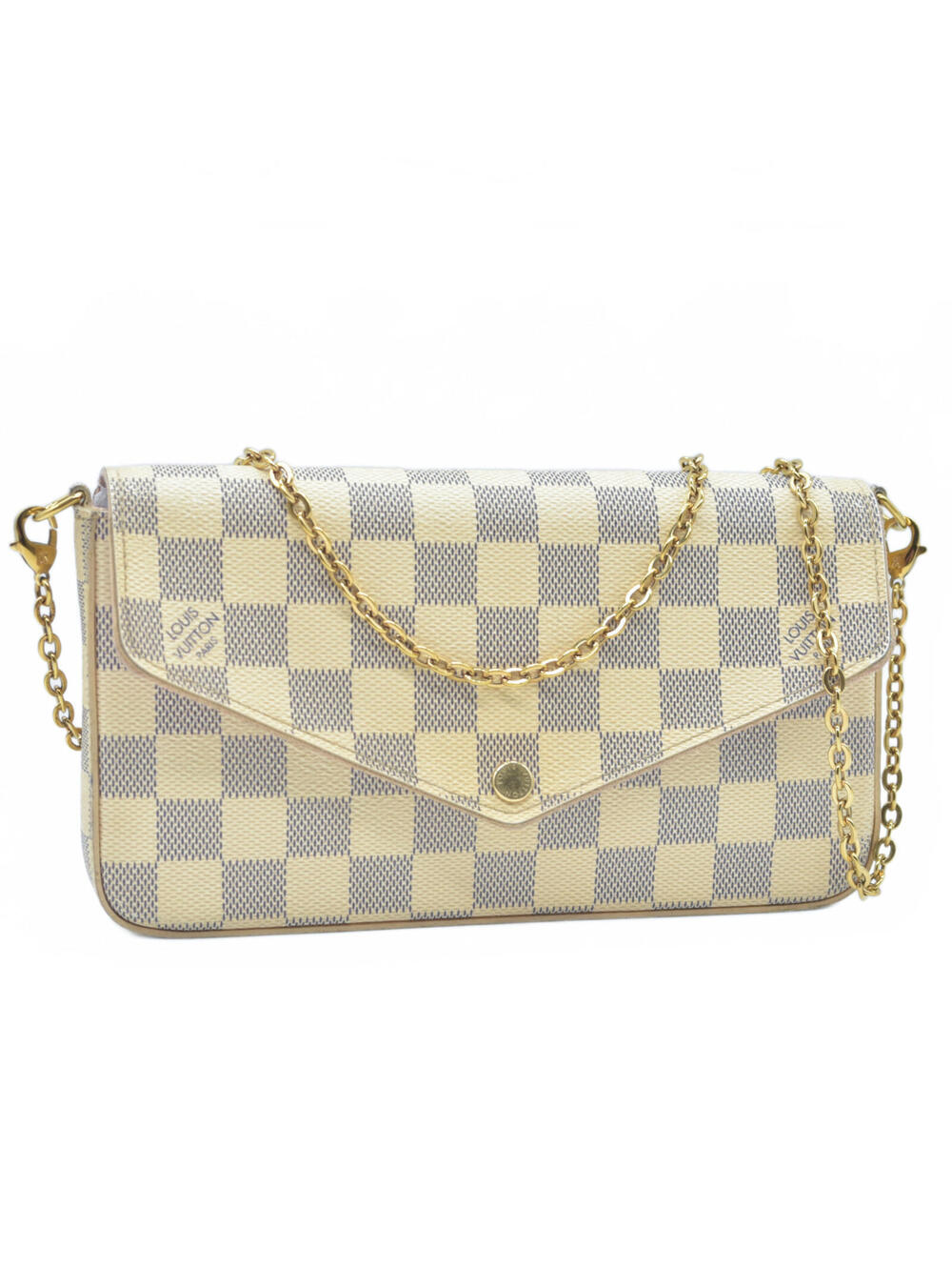 Louis Vuitton Damier Azur Pochette Felicie Crossbody MI5107 - Picture 3 of 15